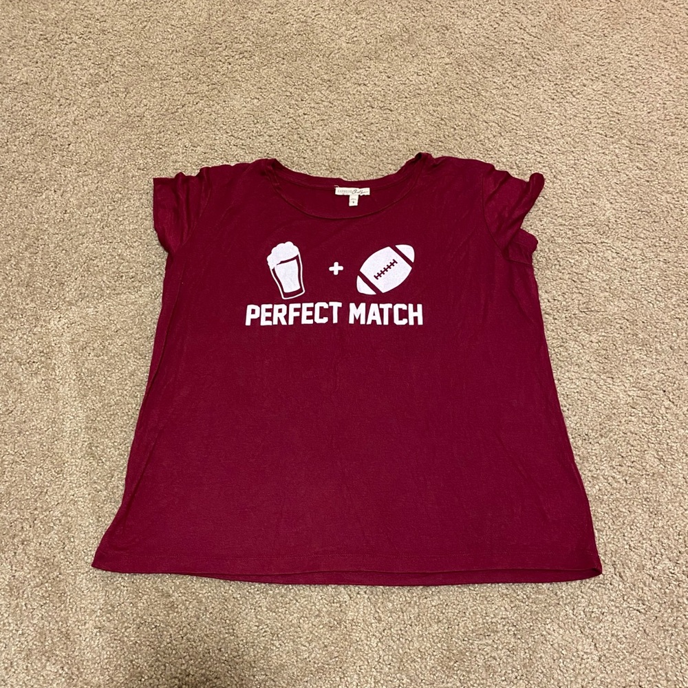 Express football graphic tee